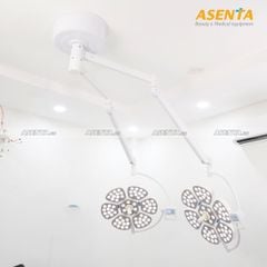 Đèn phẫu thuật treo trần 2 nhánh PETAL 6/6 cánh hoa