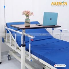Bàn ăn mặt gỗ di động cho bệnh nhân HMDT-1020