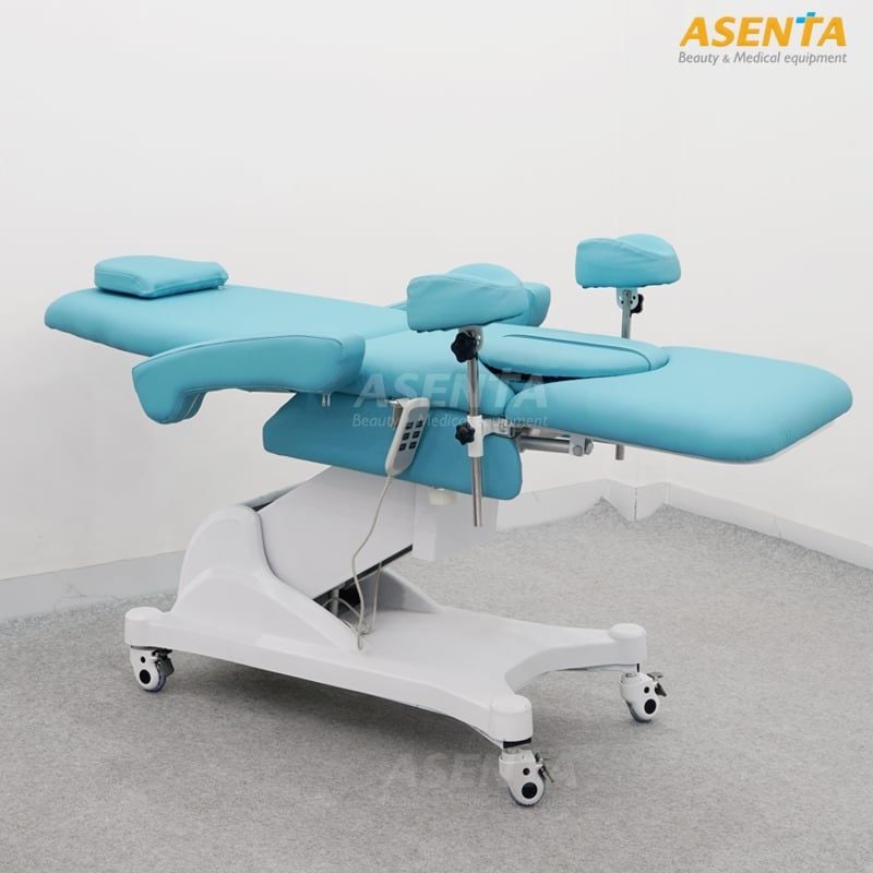 Bàn khám sản phụ khoa chỉnh điện Hi-MEC HMBB-8300