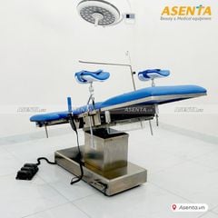 Bàn khám sản phụ khoa chỉnh điện cao cấp Hi-MEC SB-804 (có chân)