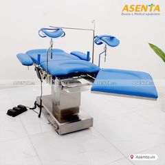 Bàn khám sản phụ khoa chỉnh điện cao cấp Hi-MEC SB-804 (có chân)