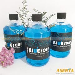 Chai dung dịch vệ sinh sau xăm Blue Soap