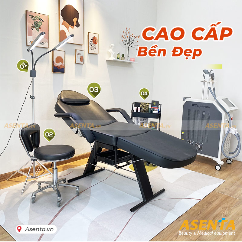 Giường thẩm mỹ 3 khúc cao cấp HMBB 8850 màu nâu Thiết Bị Thẩm Mỹ Y Tế ABES #29 Giường thẩm mỹ 3 khúc cao cấp HMBB 8850 màu nâu Thiết Bị Thẩm Mỹ Y Tế ABES