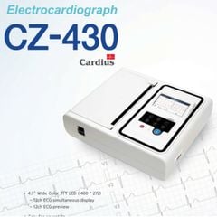 Máy điện tim 12 kênh ECG Zerone CZ-430 - Hàn Quốc