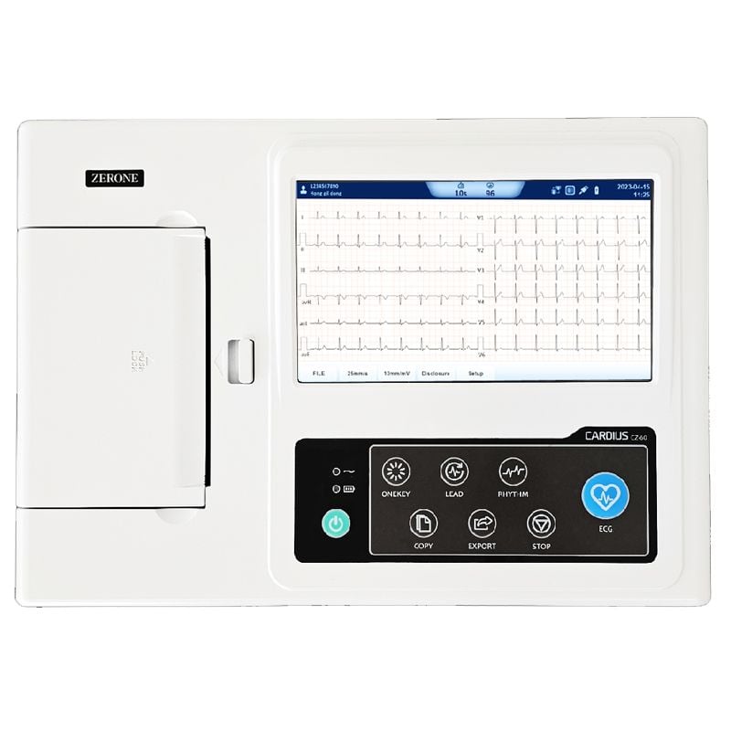 Máy điện tim 6 kênh Zerone CZ-60 - Hàn Quốc