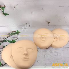 Da giả tập phun xăm hình khuôn mặt 4D