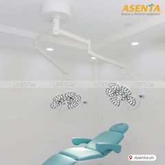 Đèn mổ 5 cánh hoa 2 nhánh treo trần HMSL-600/600/II-C