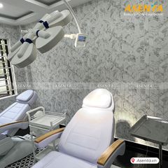 Đèn mổ 5 cánh hoa 2 nhánh treo trần HMSL-600/600/II-C