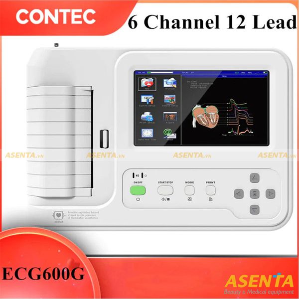 Máy đo điện tim 6 kênh Contec ECG600G