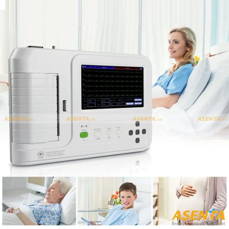 Máy đo điện tim 6 kênh Contec ECG600G