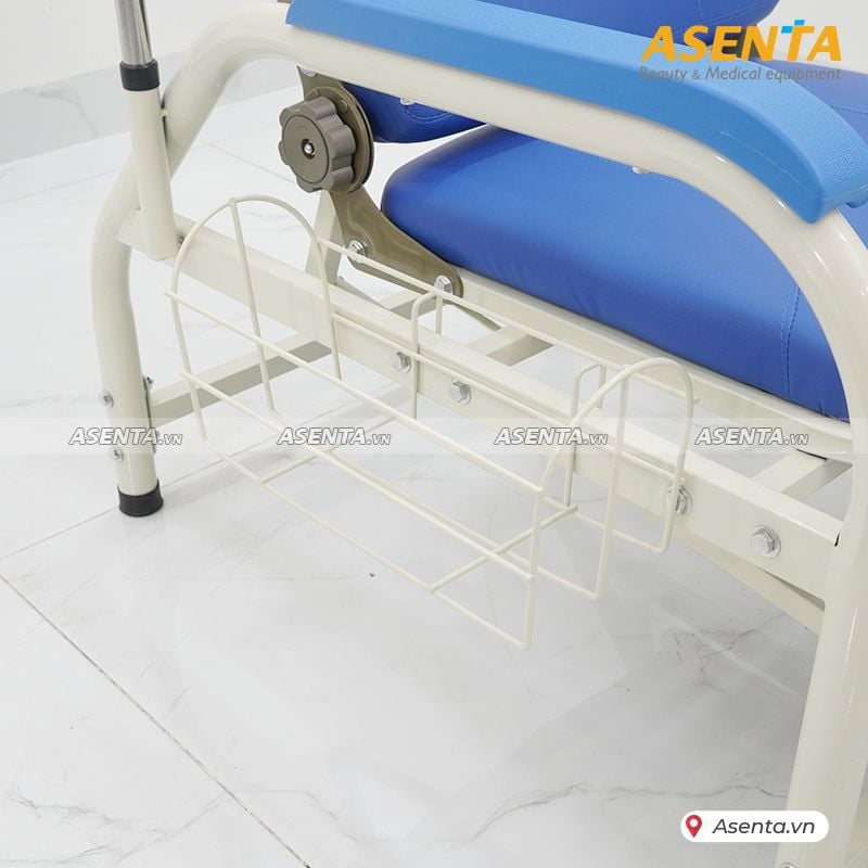 Giường ghế đa năng chăm sóc bệnh nhân kèm cây truyền dịch HMNB-3020