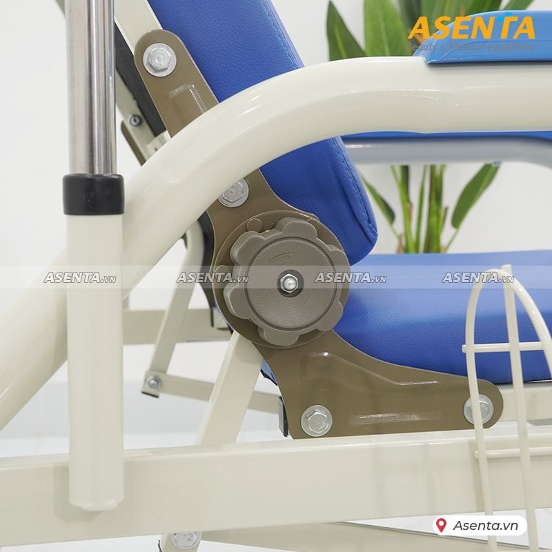 Giường ghế đa năng chăm sóc bệnh nhân kèm cây truyền dịch HMNB-3020