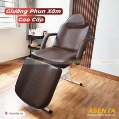 Giường phun xăm nhập khẩu cao cấp HMBB-0502 - Đen