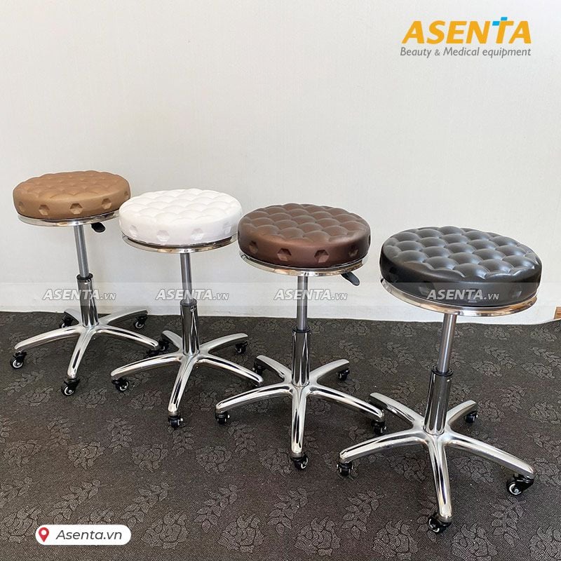 Ghế xoay Spa cao cấp không tựa HMBS-7020 | Asenta.vn