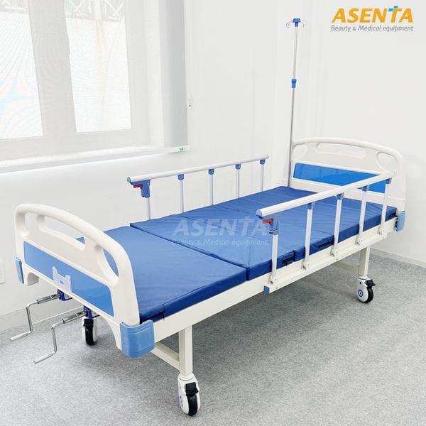 Giường bệnh nhân 2 tay quay A01-II