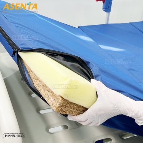 Giường bệnh nhân Y Tế chỉnh cơ 3 tay quay đa năng HMHB-1030