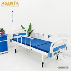Giường bệnh nhân Y Tế chỉnh cơ 2 tay quay HMHB-1020