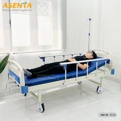Giường bệnh nhân Y Tế chỉnh cơ 2 tay quay HMHB-1020