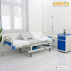 Giường hồi sức cấp cứu ICU 4 tay quay đa chức năng có bô B01-I