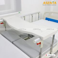 Giường hồi sức cấp cứu ICU 4 tay quay đa chức năng có bô B01-I