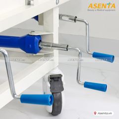 Giường hồi sức cấp cứu ICU 4 tay quay đa chức năng có bô B01-I