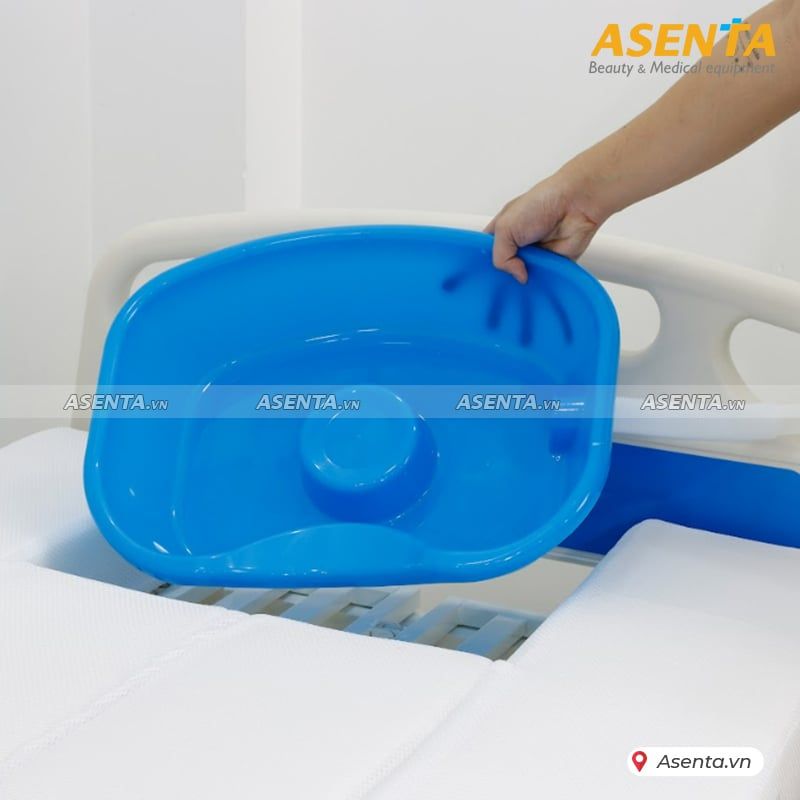 Giường hồi sức cấp cứu ICU 4 tay quay đa chức năng có bô B01-I
