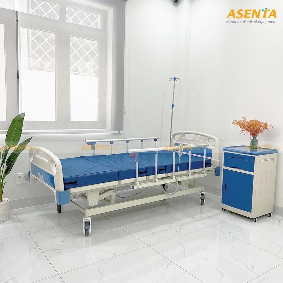 Giường bệnh nhân chỉnh điện 3 chức năng tự động A02-III