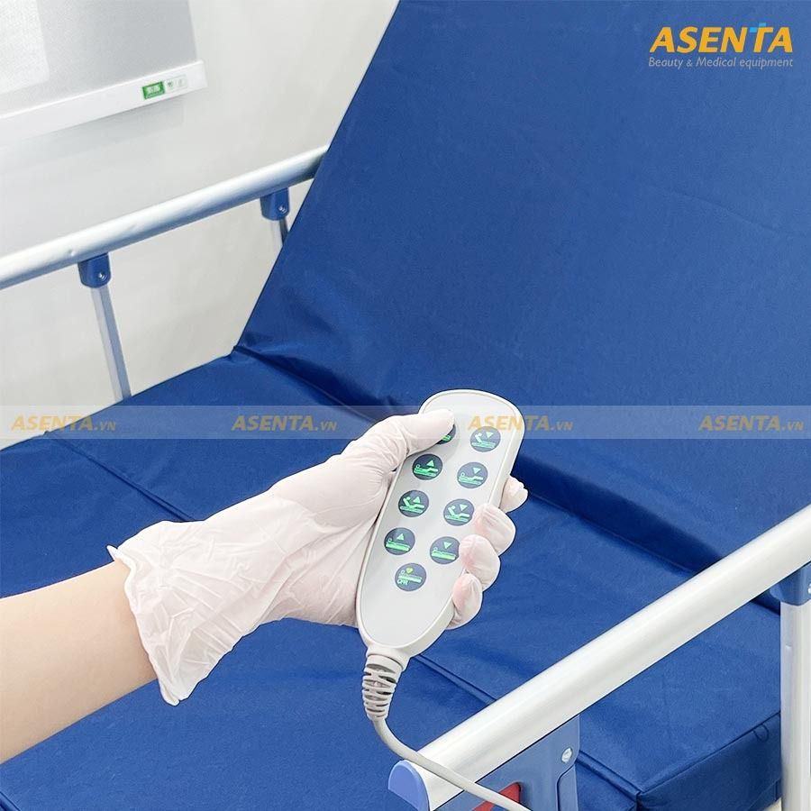 Giường bệnh nhân chỉnh điện 3 chức năng tự động A02-III