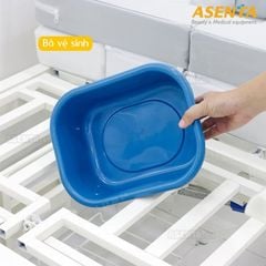 Giường hồi sức cấp cứu ICU 4 tay quay đa chức năng có bô HMNB-2010