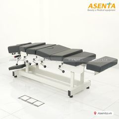 Giường nắn chỉnh cột sống chỉnh cơ 7 khúc 5 cần gạt HERAB-2020