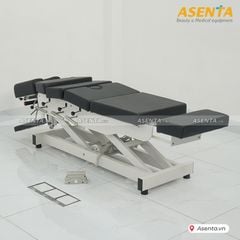 Giường nắn chỉnh cột sống chỉnh điện 6 khúc 4 cần gạt HERAB-2040