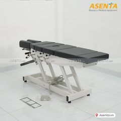 Giường nắn chỉnh cột sống chỉnh điện 6 khúc 4 cần gạt HERAB-2040