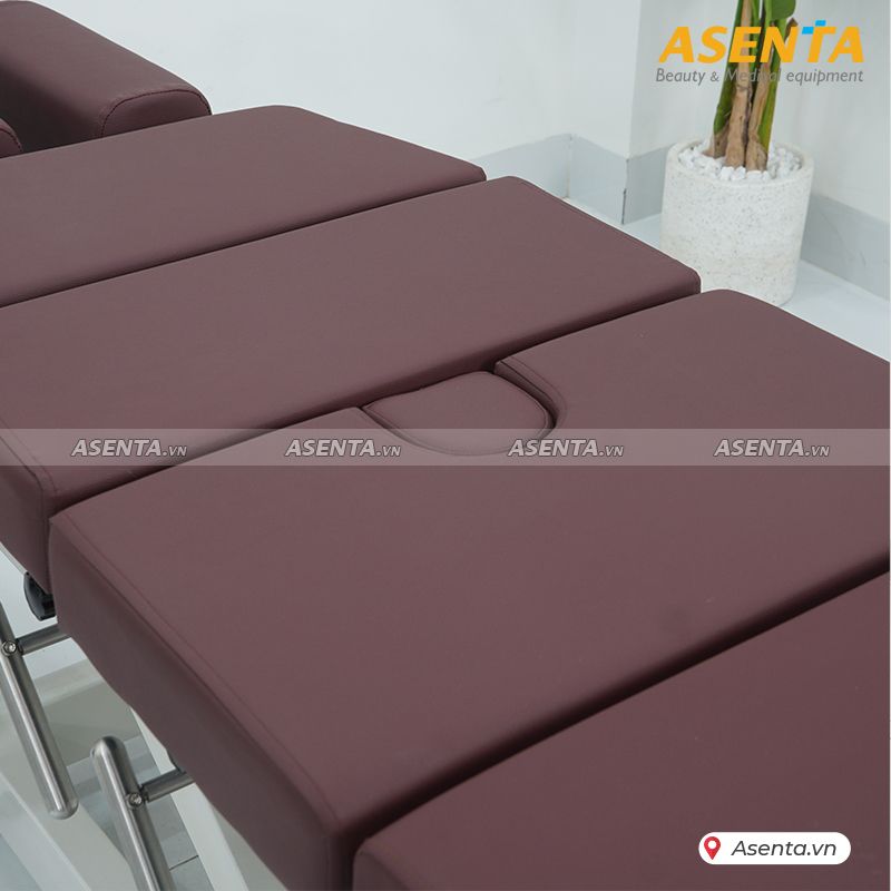 Giường nắn chỉnh cột sống chỉnh điện 6 khúc 4 cần gạt HERAB-2040