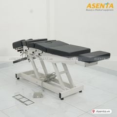 Giường nắn chỉnh cột sống chỉnh điện 6 khúc 4 cần gạt HERAB-2040