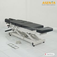 Giường nắn chỉnh cột sống chỉnh điện 6 khúc 4 cần gạt HERAB-2040