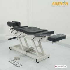 Giường nắn chỉnh cột sống chỉnh điện 7 khúc 6 cần gạt HERAB- 2060