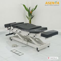 Giường nắn chỉnh cột sống chỉnh điện 7 khúc 6 cần gạt HERAB- 2060