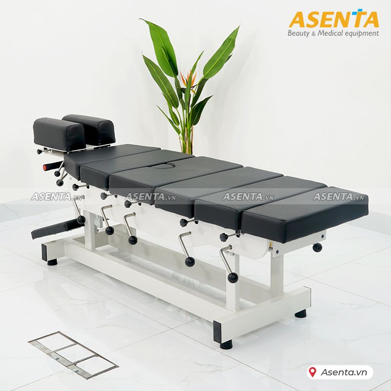 Giường nắn chỉnh cột sống chỉnh cơ 7 khúc 6 cần gạt HERAB-2030
