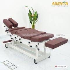 Giường nắn chỉnh cột sống chỉnh cơ 7 khúc 6 cần gạt HERAB-2030