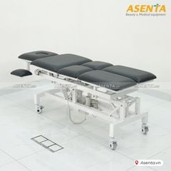 Giường nắn chỉnh xương khớp Chiropractic chỉnh điện 2 động cơ 3 khúc có tách chân HERAB - 1020