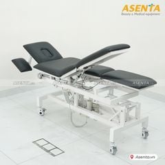 Giường nắn chỉnh xương khớp Chiropractic chỉnh điện 2 động cơ 3 khúc có tách chân HERAB - 1020