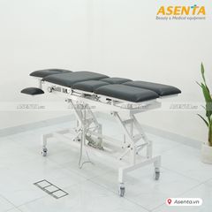 Giường nắn chỉnh xương khớp Chiropractic chỉnh điện 2 động cơ 3 khúc có tách chân HERAB - 1020