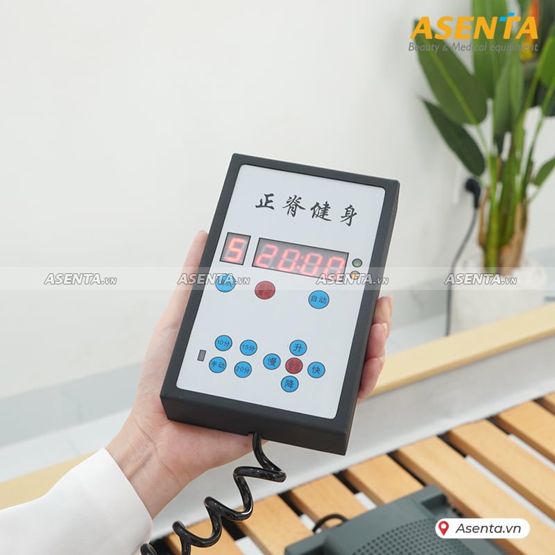 Giường lắc cột sống chỉnh điện đa chức năng HERAB - 3010