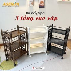 Kệ đựng dụng cụ Spa 3 tầng cao cấp HMTL-5080