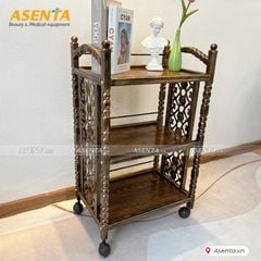 Kệ đựng dụng cụ Spa 3 tầng cao cấp HMTL-5080
