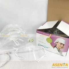 Khẩu trang nhựa y tế Cross Care trong suốt