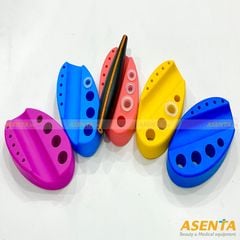 Khay đựng chum mực phun xăm silicon