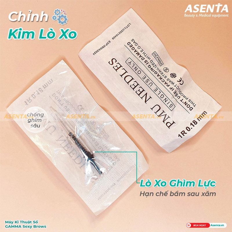 Máy Phun Xăm Kỹ Thuật Số Gamma PMU Machine