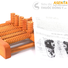 Lăn chân gỗ có núm