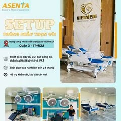 Mẫu setup phòng phẫu trọn gói tại Trung Tâm Y Khoa Chất Lượng Cao VietMedi